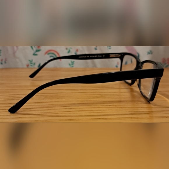 EUC Twelve84 Asheville Black Reading Eye Glasses Eyeglasses Frames School Work - Picture 3 of 6
